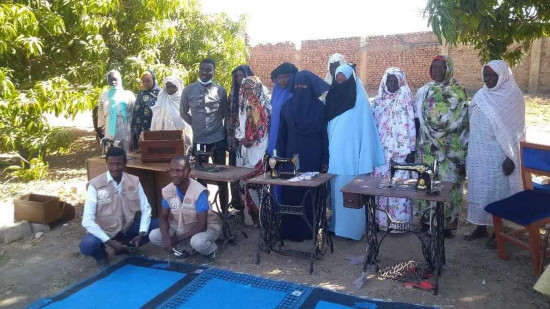 Arrivée des machines mécanique au Tchad Janvier 2022